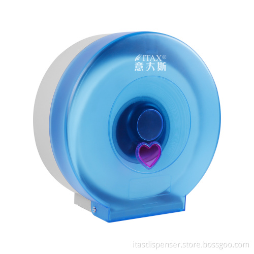 Commercial Bathroom Tissue Dispenser - Wall Mount Jumbo Roll Toilet Paper Box